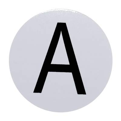 L'autoadesivo del PVC del vinile del fumetto delle stelle dell'alfabeto riveste la carta adesiva A4