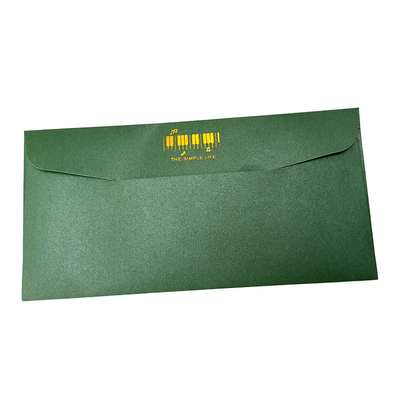 Stampa su misura busta lucida di Art Paper Fluorescence Green Gift