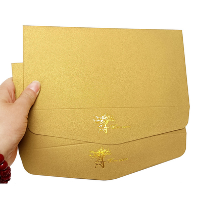 Stampa del Mini Kraft Paper Envelopes Gold per la spedizione d'imballaggio