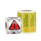 Etichetta adesiva in PVC di avvertenza fragile per l'imballaggio Manipolazione attenta e spedizione sicura