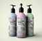Etichette adesive personalizzate per bottiglie di shampoo in vinile