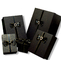 Confezione regalo in cartone nero perlato Gelebor per indumento