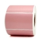 Etichetta di stampa di trasporto di logistica di carta dell'autoadesivo del rotolo della stampante termica rosa