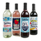 Stampa di etichette adesive per bottiglie di vino di frutta rimovibili personalizzate SGS