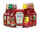 Stampa di etichette adesive per bottiglie di ketchup personalizzate impermeabili