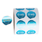 ODM Best Wishes Grazie Washi Tape Food Pack Sticker per imballaggi aziendali