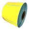 Lista dei passeggeri gialla di etichetta della carta del rotolo del giro impermeabile di colore per la stampante termica